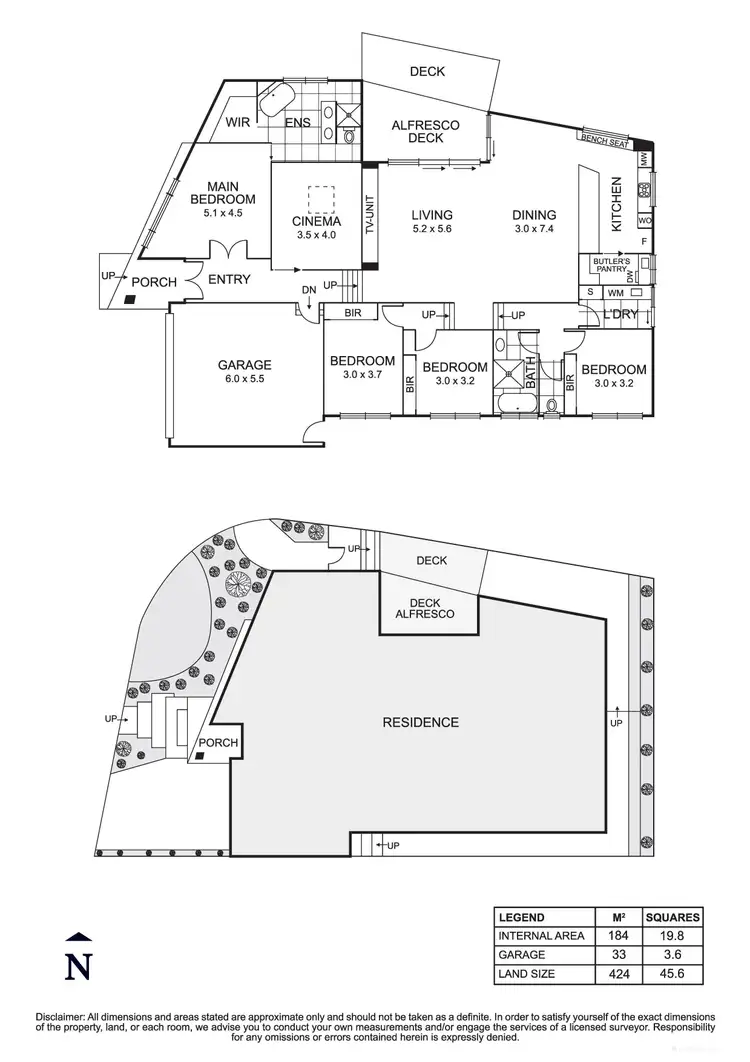 Floorplan of Homely house listing, 1 Caltowie Street, Doreen VIC 3754