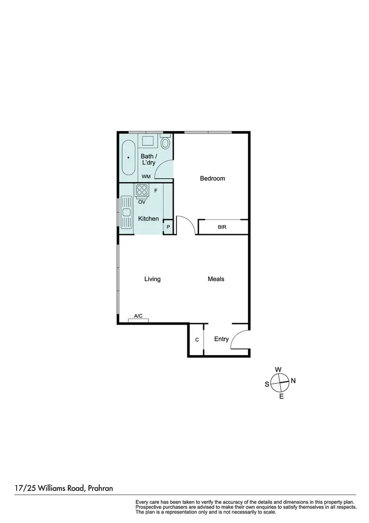 Floorplan of Homely apartment listing, 17/25 Williams Road, Windsor VIC 3181