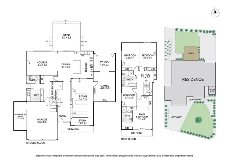 Floorplan of Homely house listing, 26 Prince Albert Crescent, Taylors Lakes VIC 3038