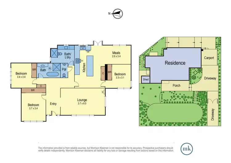 Floorplan of Homely house listing, 16 Looker Road, Montmorency VIC 3094
