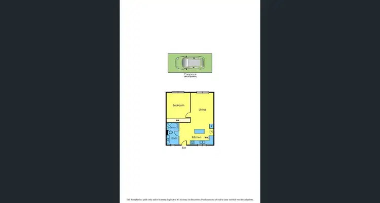 Floorplan of Homely apartment listing, 17/27 Mitford Street, St Kilda VIC 3182