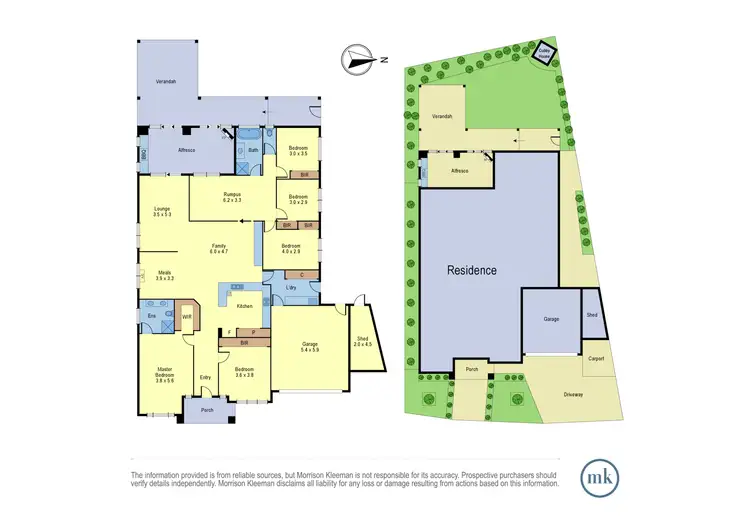 Floorplan of Homely house listing, 10 Rowell Drive, Mernda VIC 3754