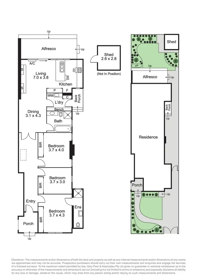 Floorplan of Homely house listing, 9A Morgan Street, Carnegie VIC 3163
