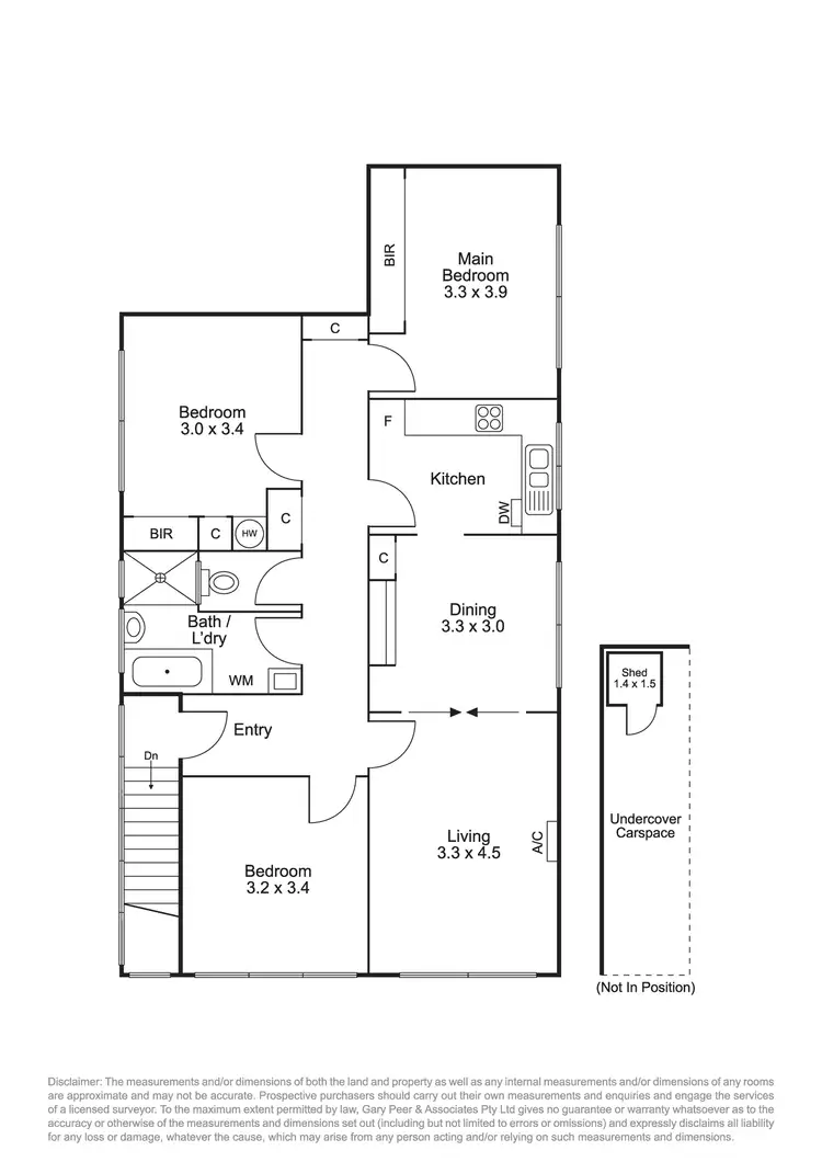 Floorplan of Homely apartment listing, 2/11 Balaclava Road, St Kilda East VIC 3183