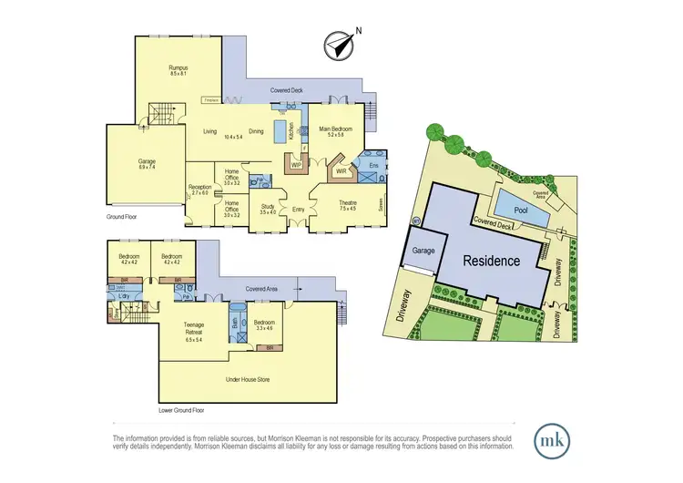 Floorplan of Homely house listing, 47 Sugar Gum Boulevard, Greensborough VIC 3088