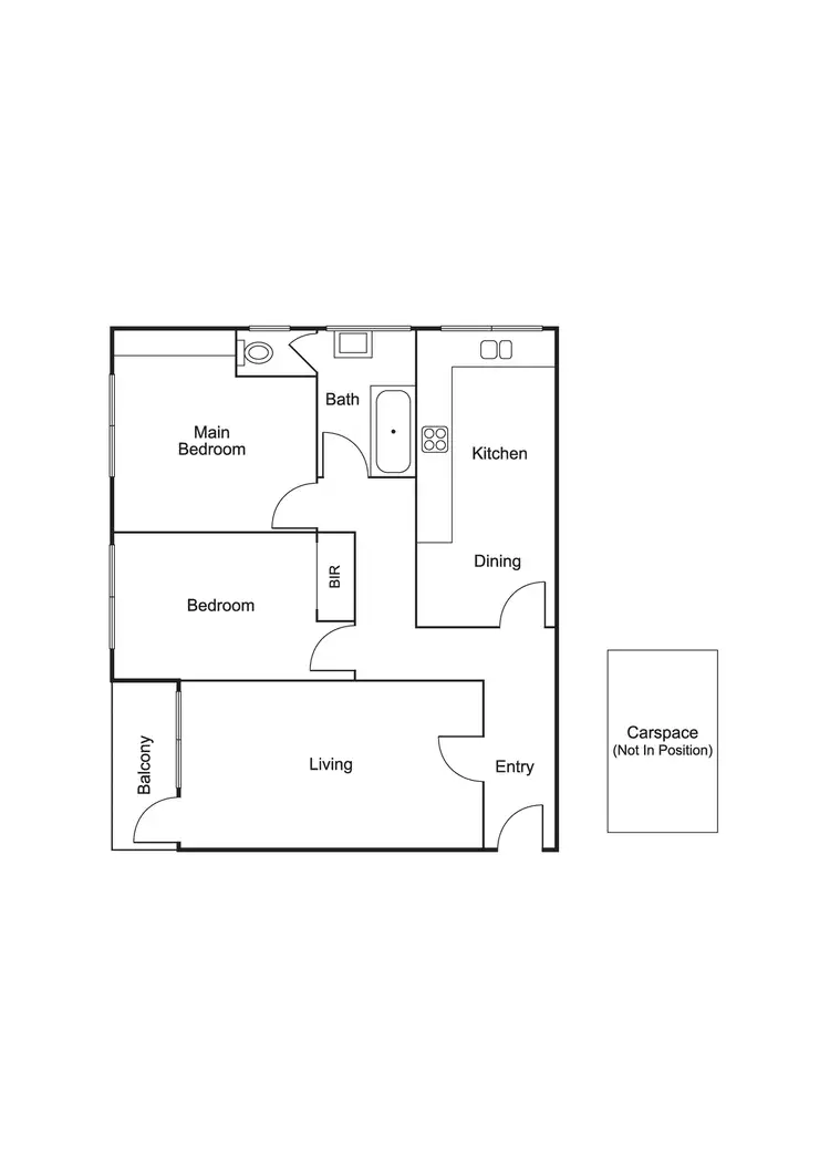 Floorplan of Homely apartment listing, 4/15 Masters Street, Caulfield VIC 3162