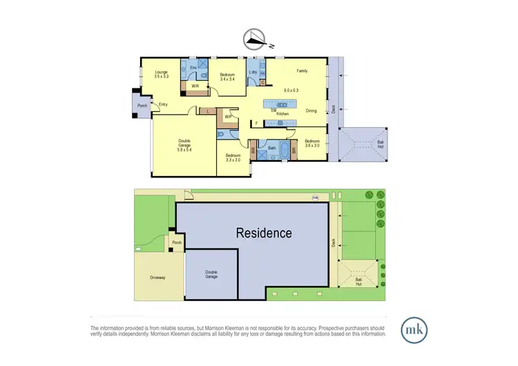Floorplan of Homely house listing, 34 Fossilstone Avenue, Doreen VIC 3754