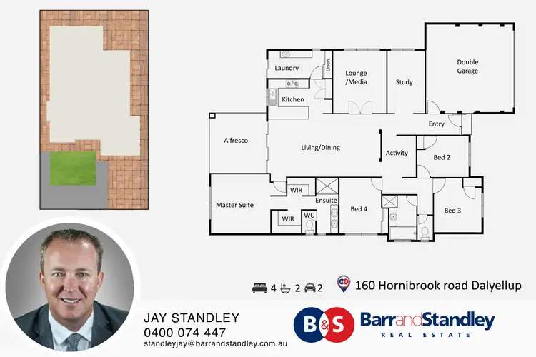 Floorplan of Homely house listing, 160 Hornibrook Road, Dalyellup WA 6230