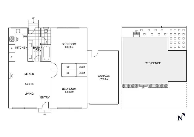 Floorplan of Homely unit listing, 4/75 Barkly Street, Mordialloc VIC 3195