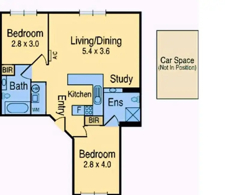 Floorplan of Homely apartment listing, 220/111 Punt Road, Windsor VIC 3181