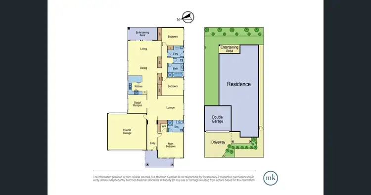 Floorplan of Homely house listing, 6 Piccadily Court, Doreen VIC 3754