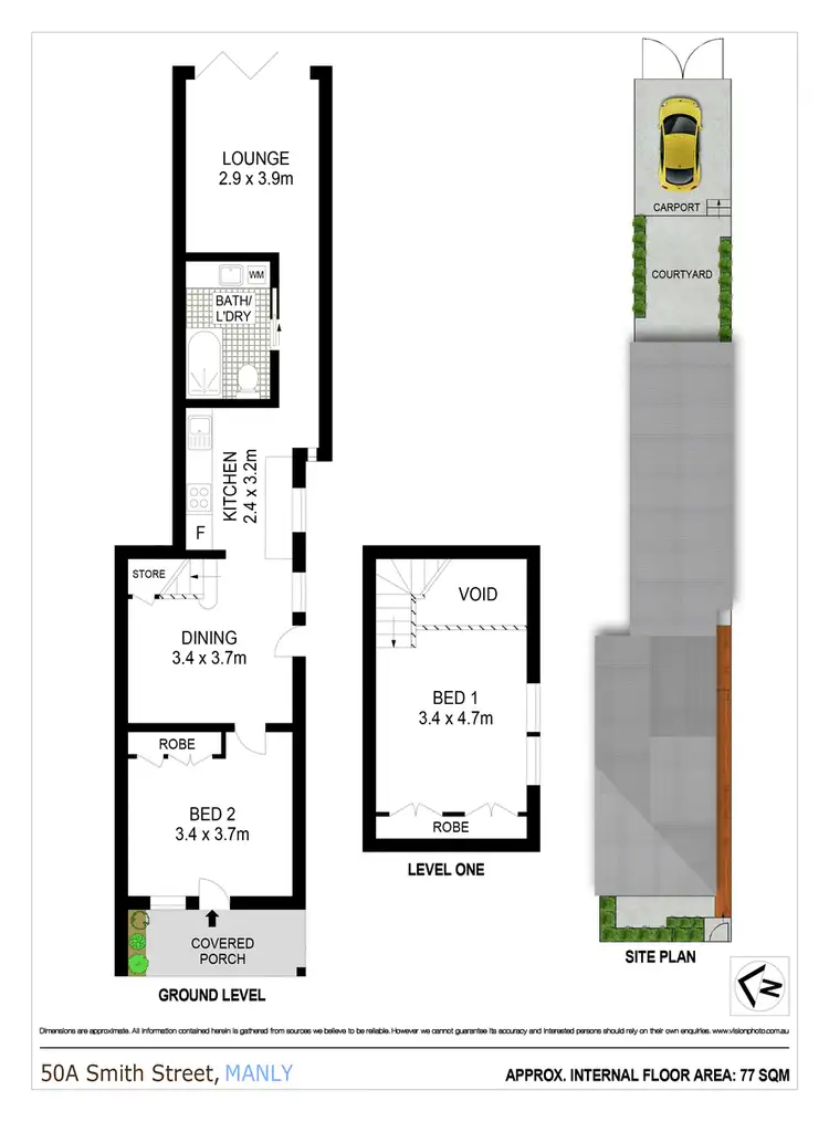 Floorplan of Homely house listing, 50A Smith Street, Manly NSW 2095