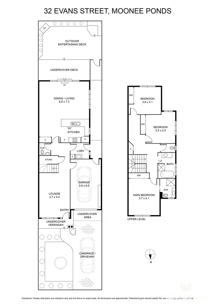 Floorplan of Homely house listing, 32 Evans Street, Moonee Ponds VIC 3039