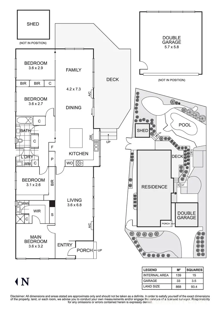 Floorplan of Homely house listing, 1 Louisa Place, Templestowe VIC 3106