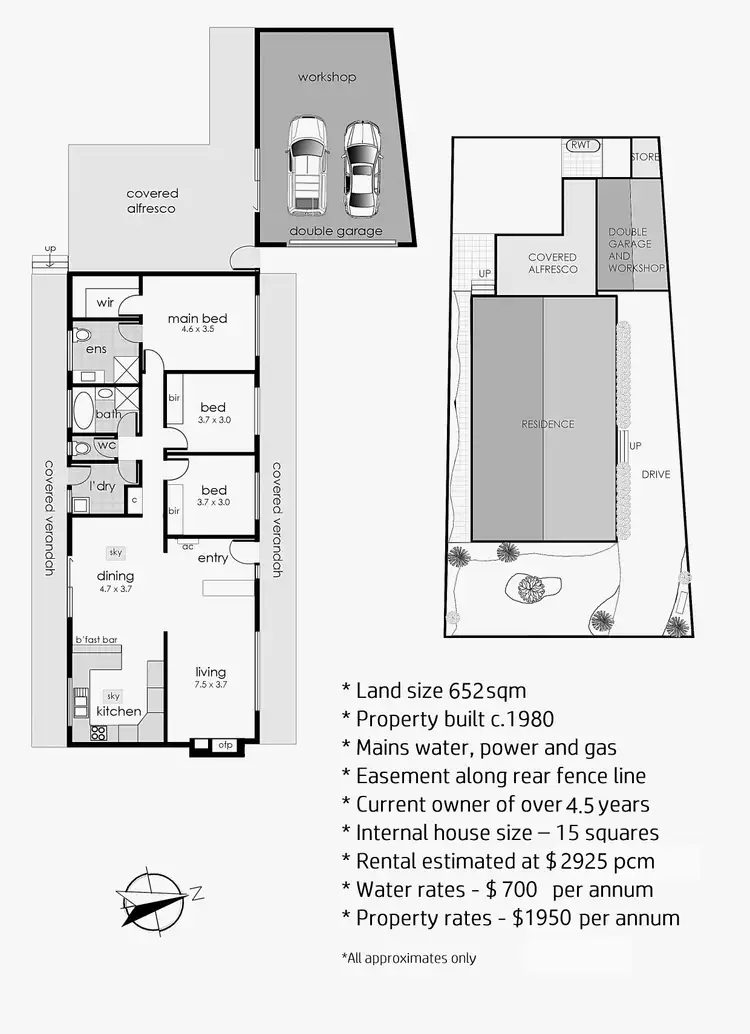 Floorplan of Homely house listing, 15 Sullivan Drive, Somerville VIC 3912