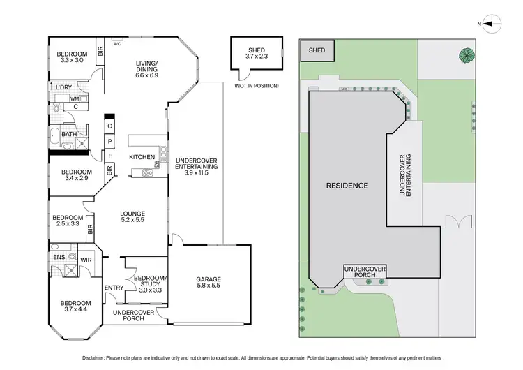 Floorplan of Homely house listing, 5 Cobblestone Green, Caroline Springs VIC 3023