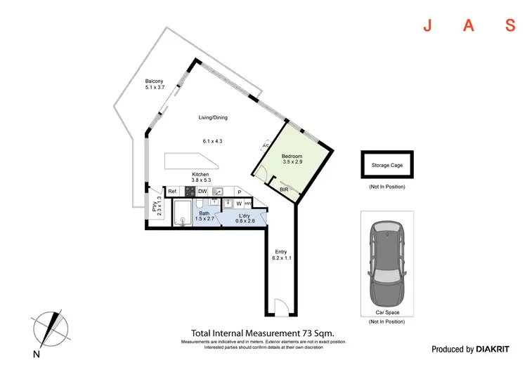 Floorplan of Homely apartment listing, 102/129 Douglas Parade, Williamstown VIC 3016