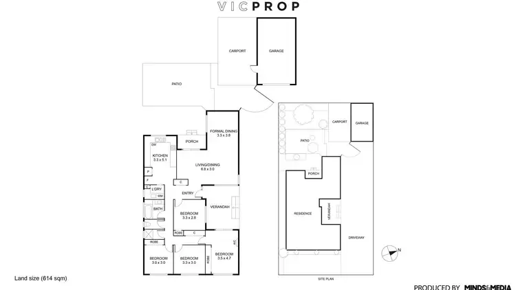 Floorplan of Homely house listing, 15 Warrawee Drive, Bundoora VIC 3083