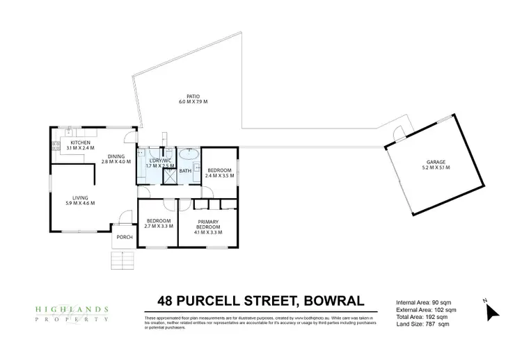 Floorplan of Homely house listing, 48 Purcell Street, Bowral NSW 2576