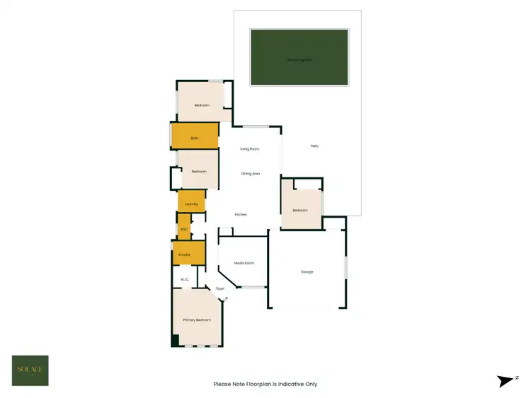 Floorplan of Homely house listing, 12 Redgum Drive, Kirkwood QLD 4680