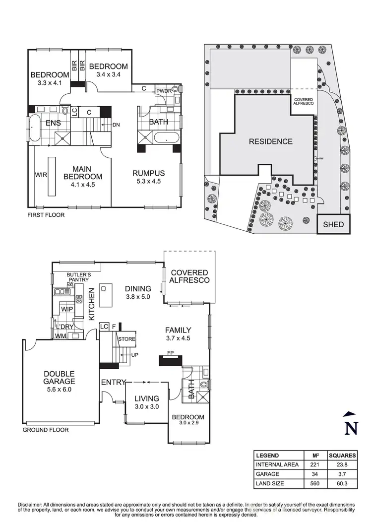 Floorplan of Homely house listing, 18 Jasper Place, Donvale VIC 3111
