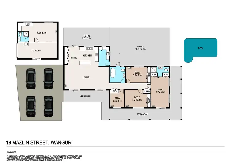 Floorplan of Homely house listing, 19 Mazlin Street, Wanguri NT 810