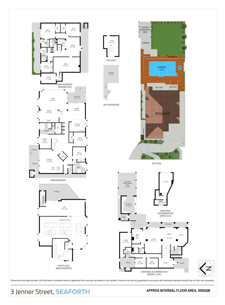 Floorplan of Homely house listing, 3 Jenner Street, Seaforth NSW 2092