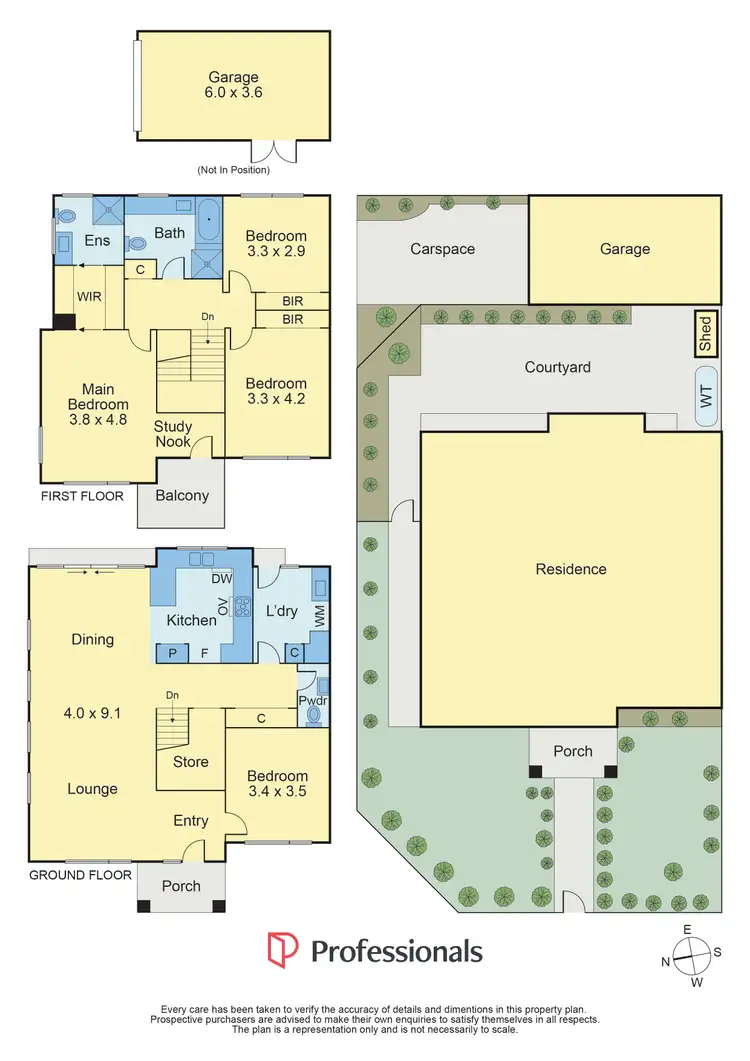 Floorplan of Homely townhouse listing, 218 Tucker Road, Mckinnon VIC 3204
