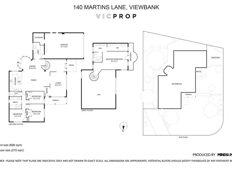 Floorplan of Homely house listing, 140 Martins Lane, Viewbank VIC 3084