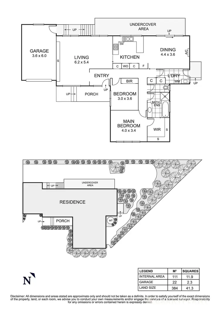 Floorplan of Homely unit listing, 5/3 Leslie Street, Donvale VIC 3111