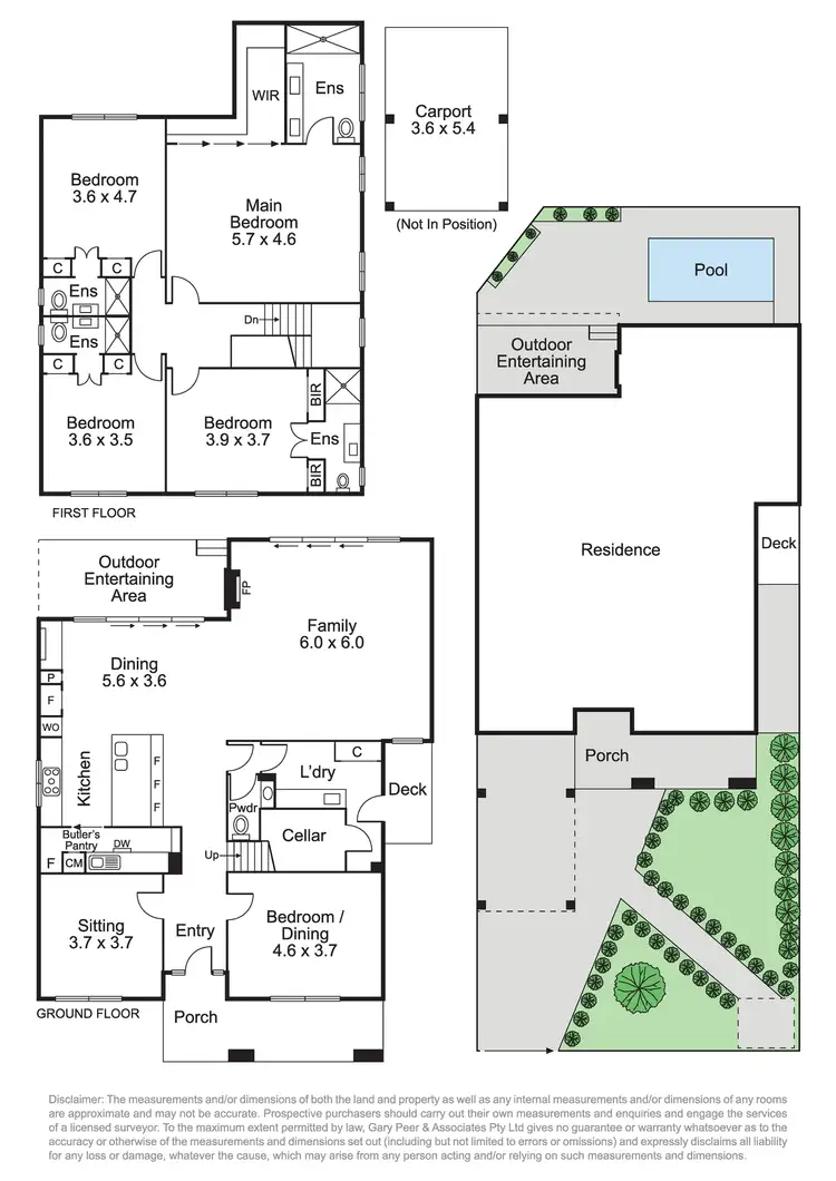 Floorplan of Homely house listing, 89 Woornack Road, Carnegie VIC 3163