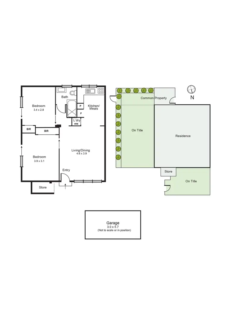 Floorplan of Homely apartment listing, 1/13 Lewisham Road, Windsor VIC 3181
