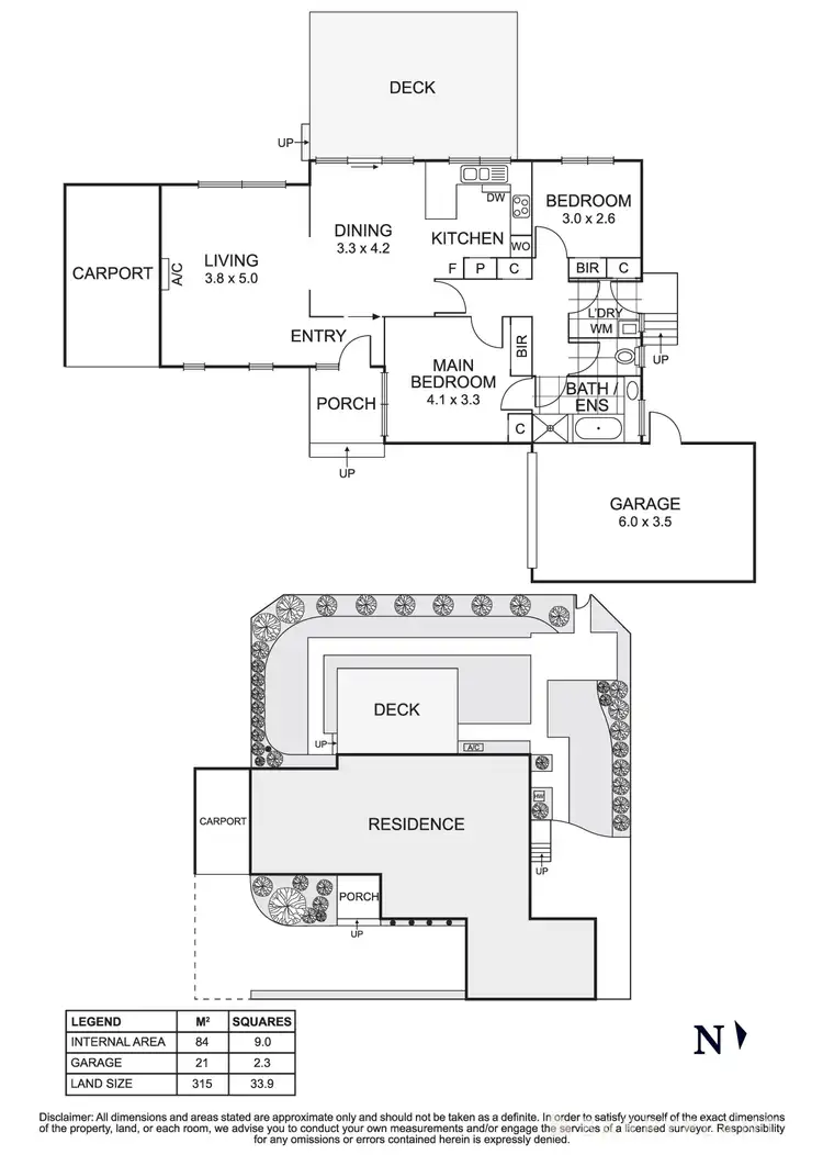 Floorplan of Homely unit listing, 11/30-34 Old Warrandyte Road, Donvale VIC 3111