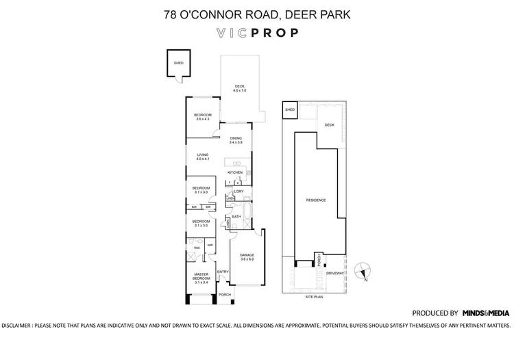 Floorplan of Homely house listing, 78 Oconnor Road, Deer Park VIC 3023