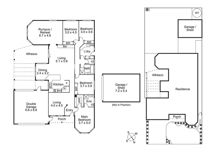 Floorplan of Homely house listing, 18 Sanctuary Way, Beaconsfield VIC 3807