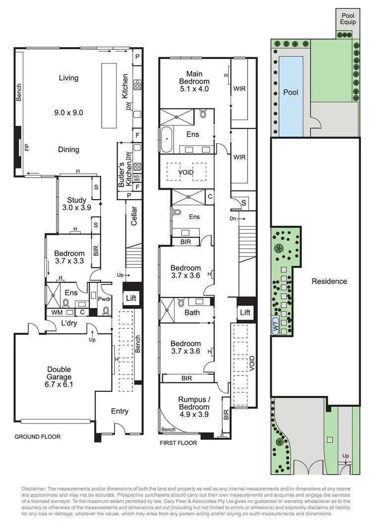 Floorplan of Homely townhouse listing, 9B Marara Road, Caulfield South VIC 3162