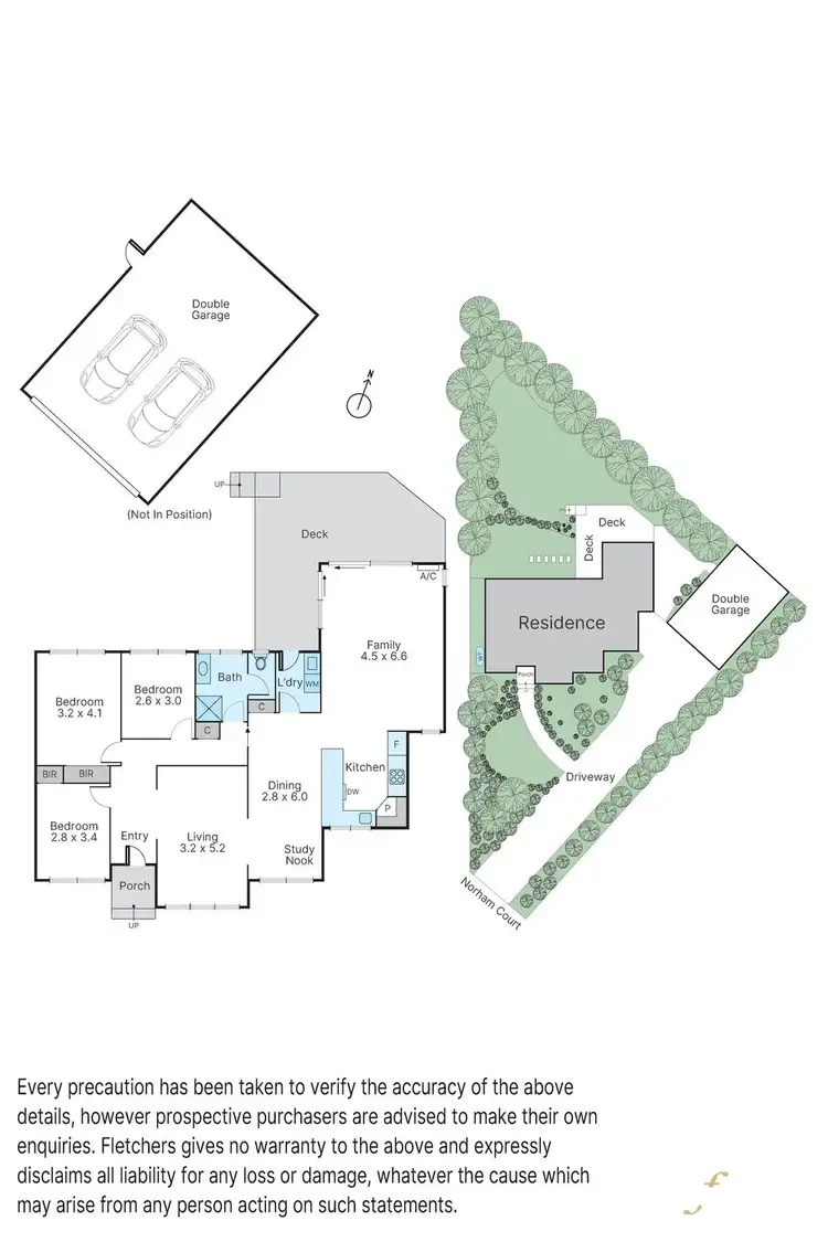 Floorplan of Homely house listing, 6 Norham Court, Berwick VIC 3806