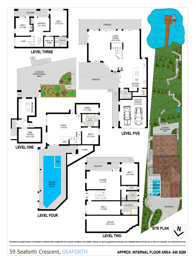 Floorplan of Homely house listing, 59 Seaforth Crescent, Seaforth NSW 2092