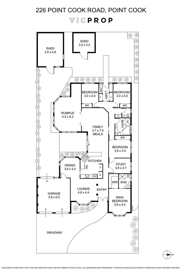 Floorplan of Homely house listing, 226 Point Cook Road, Point Cook VIC 3030