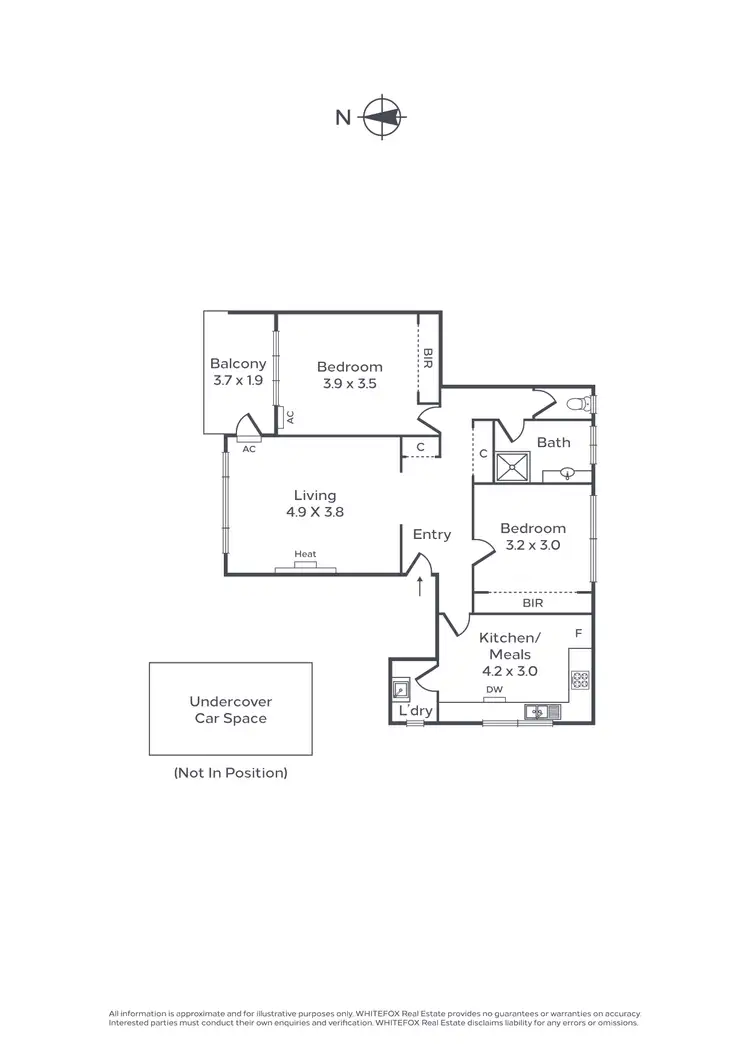 Floorplan of Homely apartment listing, 11/5 The Avenue, Windsor VIC 3181