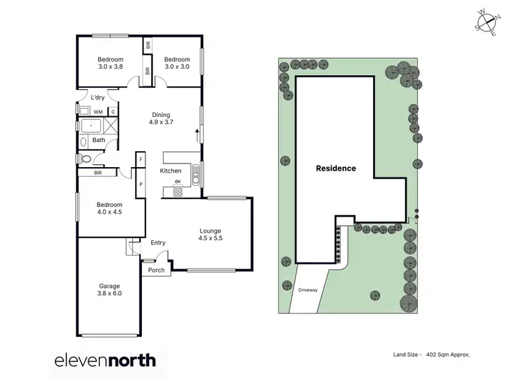 Floorplan of Homely house listing, 55 Berry Avenue, Edithvale VIC 3196