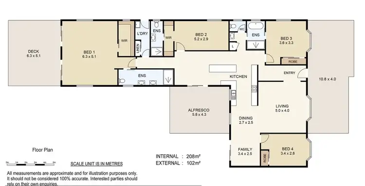 Floorplan of Homely house listing, 27-31 Couldery Court, Cedar Grove QLD 4285