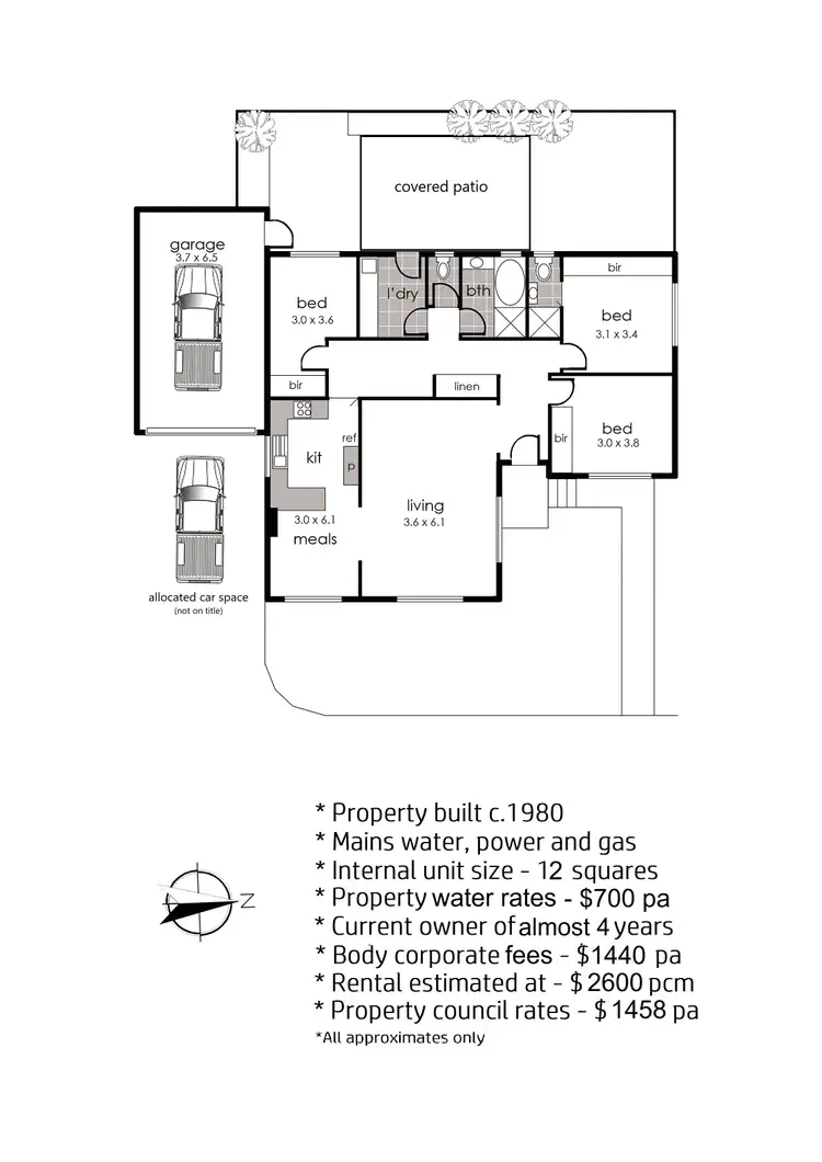 Floorplan of Homely unit listing, 11/42 Eramosa Road East, Somerville VIC 3912