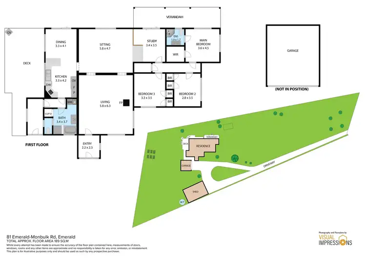 Floorplan of Homely house listing, 81 Emerald Monbulk Road, Emerald VIC 3782
