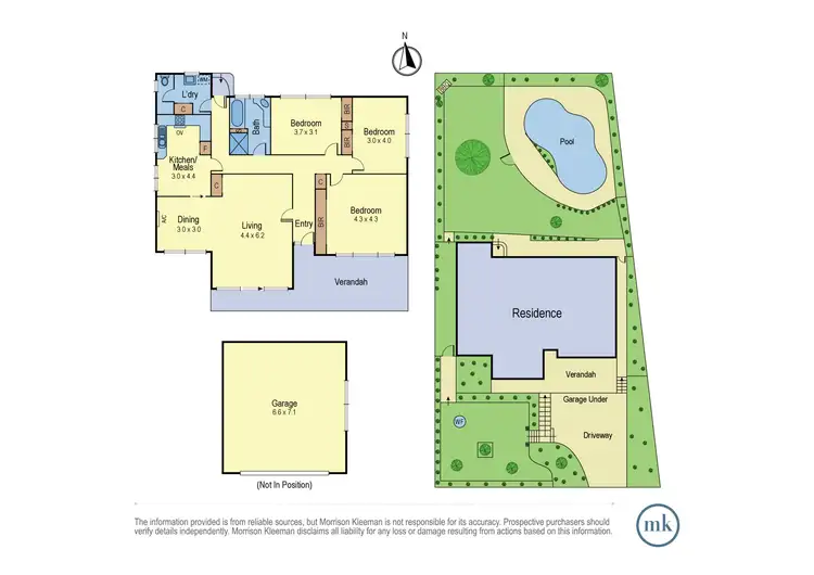 Floorplan of Homely house listing, 51 Winters Way, Doncaster VIC 3108