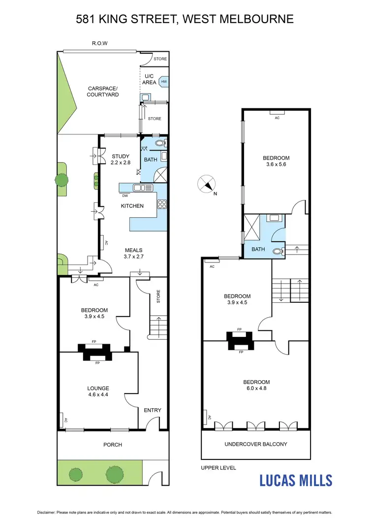 Floorplan of Homely house listing, 581 King Street, West Melbourne VIC 3003