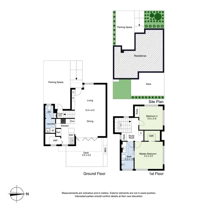 Floorplan of Homely house listing, 57A Eirene Street, Yarraville VIC 3013