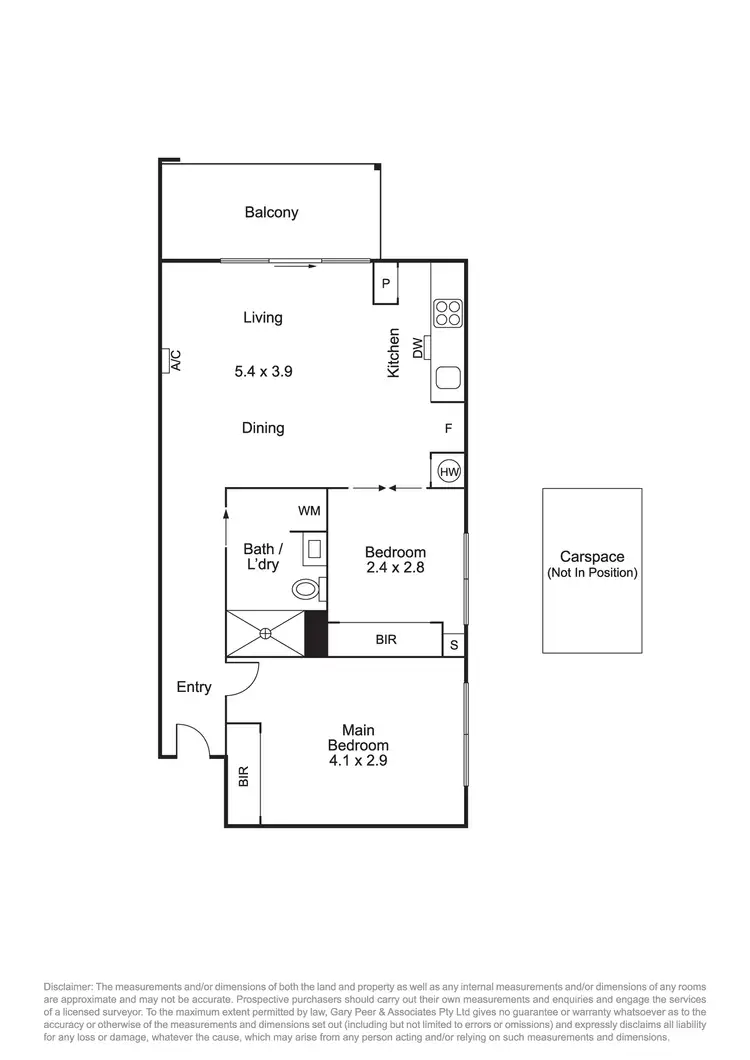 Floorplan of Homely apartment listing, 24/4A Lansdowne Road, St Kilda East VIC 3183