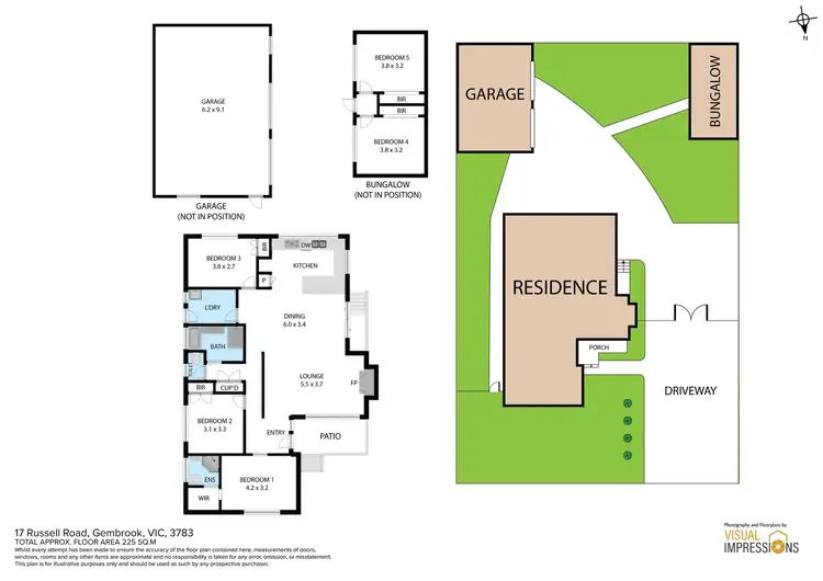 Floorplan of Homely house listing, 17 Russell Road, Gembrook VIC 3783
