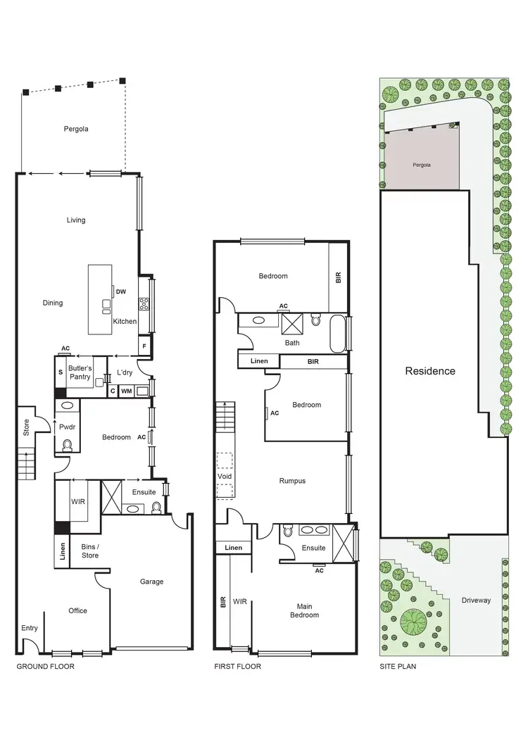 Floorplan of Homely townhouse listing, 23b Alexandra Street, St Kilda East VIC 3183